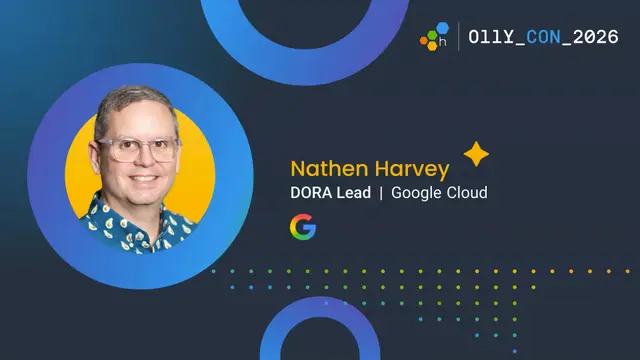 Nathen Harvey from Google Cloud and DORA at O11yCon