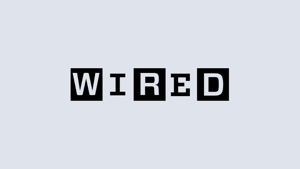 WIRED magazine logo in black on a white background