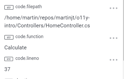 code information
