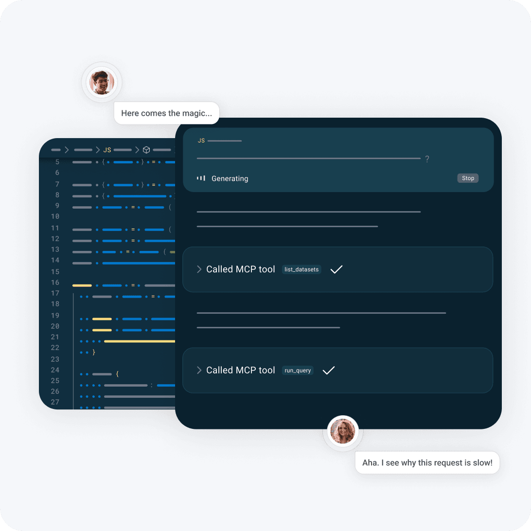 Code with production context