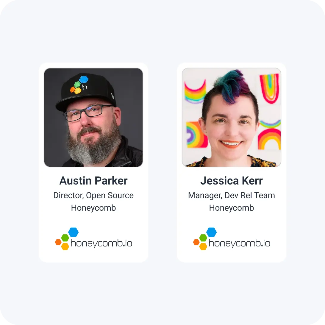 Austin Parker and Jessica Kerr