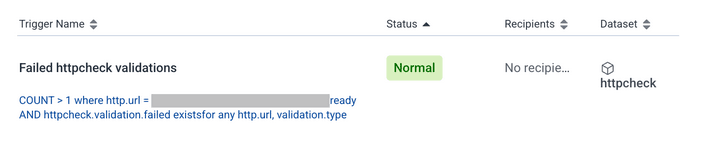 httpcheck trigger