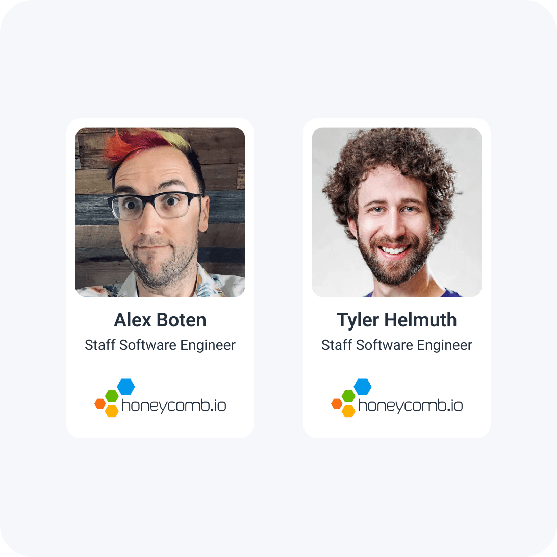 Alex Boten and Tyler Helmuth