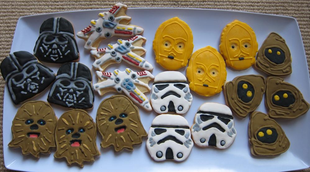 star wars cookies