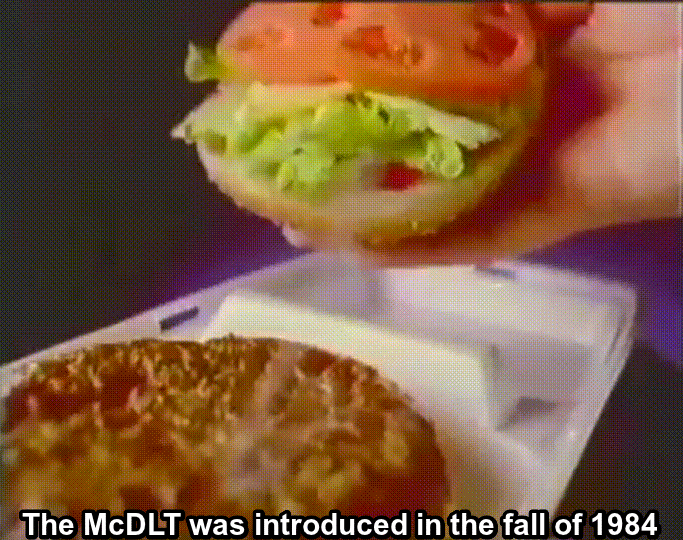McDLT sandwich gif