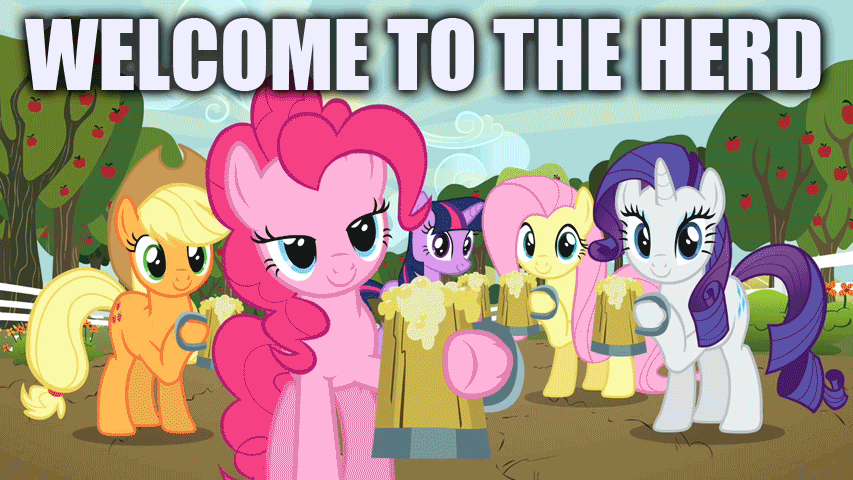 my little pony welcomes you to the herd