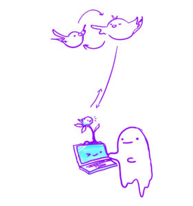 laptop-birds