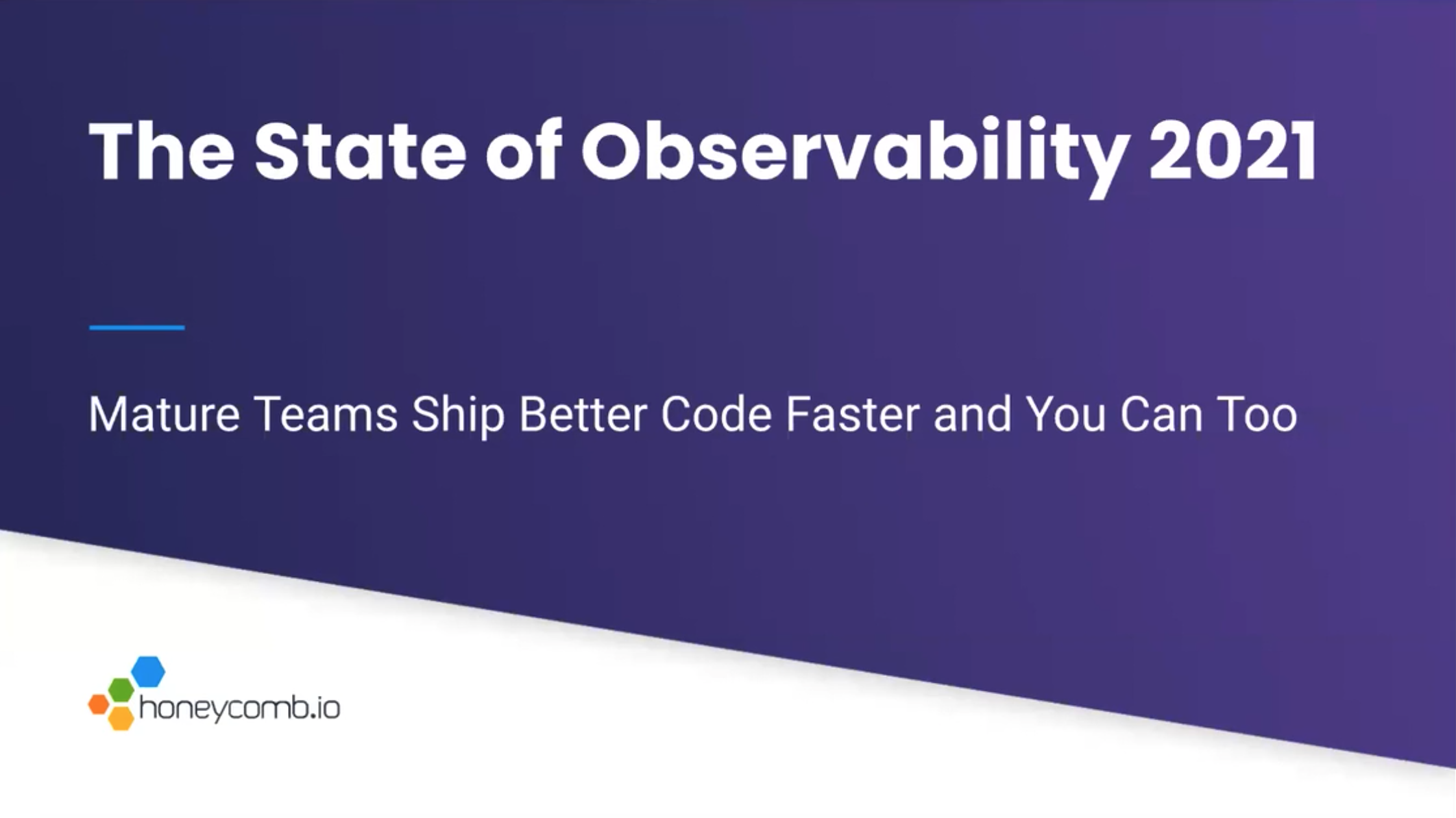 the state of observability 2021