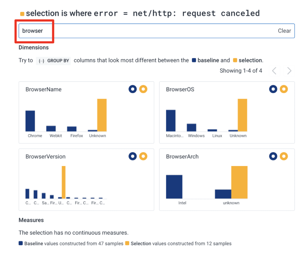 Enhancements to BubbleUp include Result Filtering.