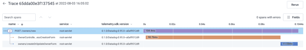 Importing Datadog Traces