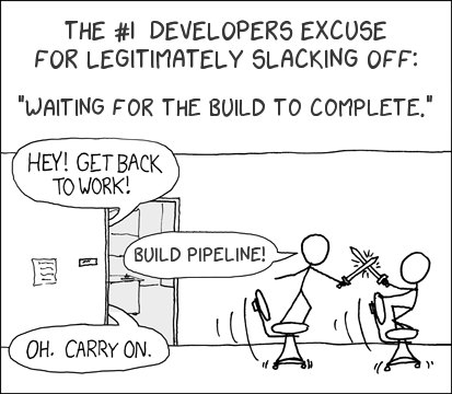 XKCD Comic on Builds