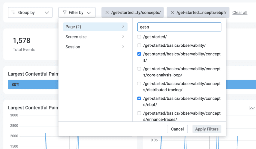 Honeycomb for Frontend  Observability Web Launchpad Core Web Vitals