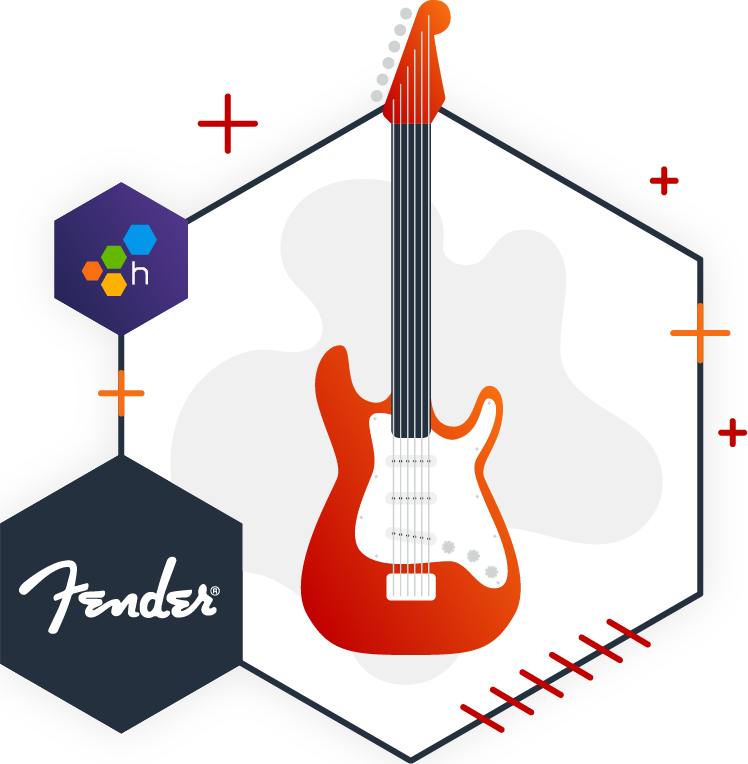Fender and Honeycomb Logos