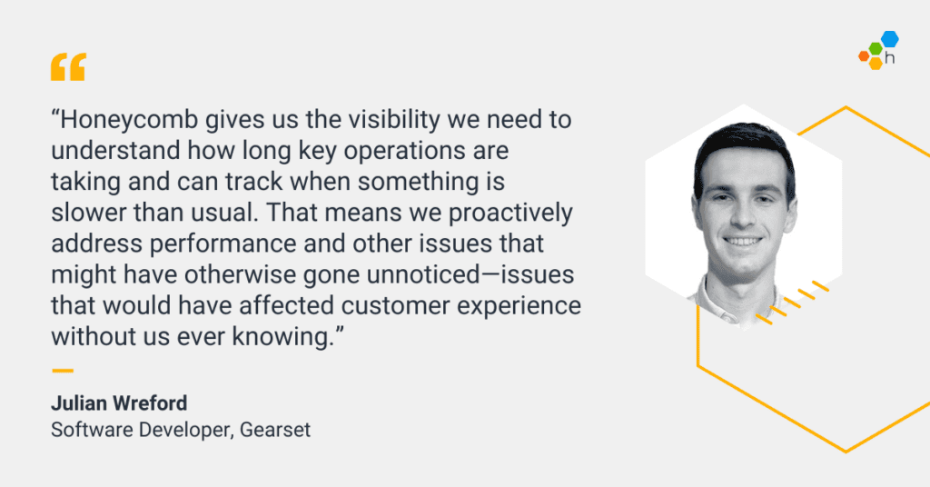 Julian Wreford, Software Developer at Gearset - quote.