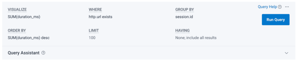 Query of Honeycomb prod service.